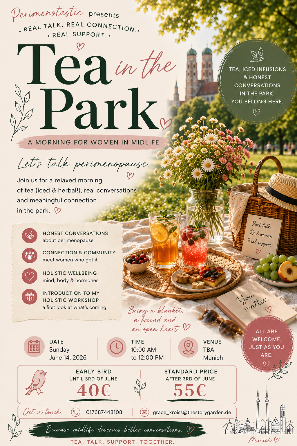 Tea in the Park — A Morning for Women in Midlife